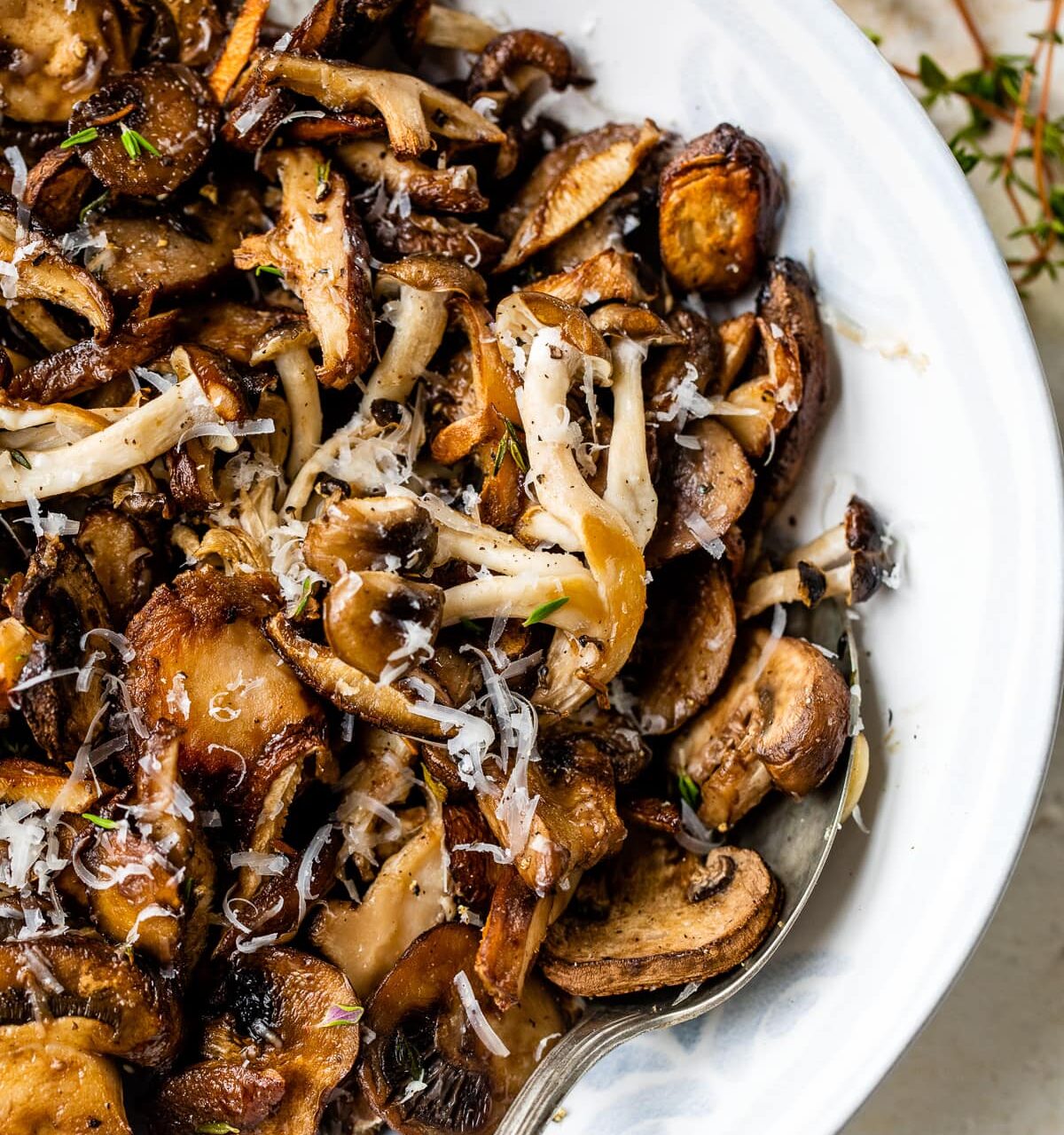 Poêlée de champignons