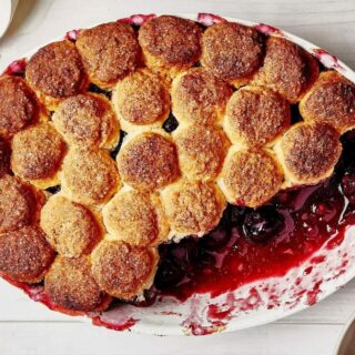 Cobbler à la myrtille de chez Panisse