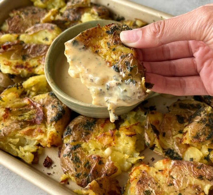 Smashed potatoes