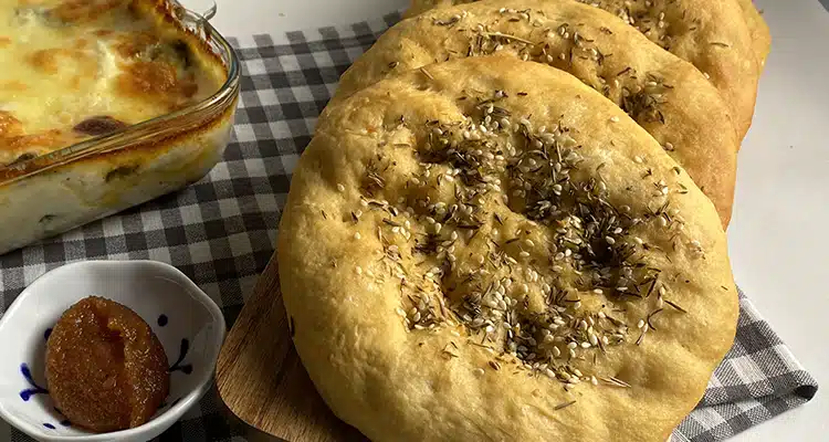 Man'ouché au zaatar Perla