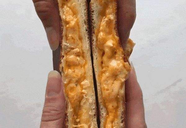 Cheese naan poulet curry