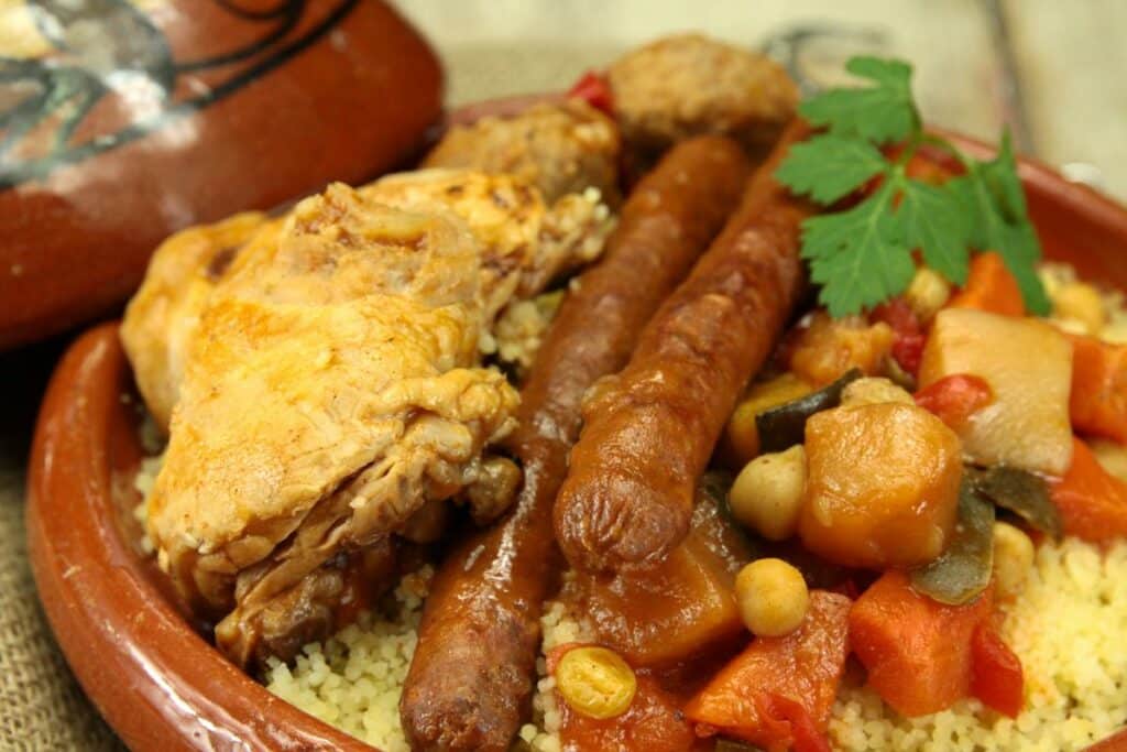 Couscous royal aux 3 viandes