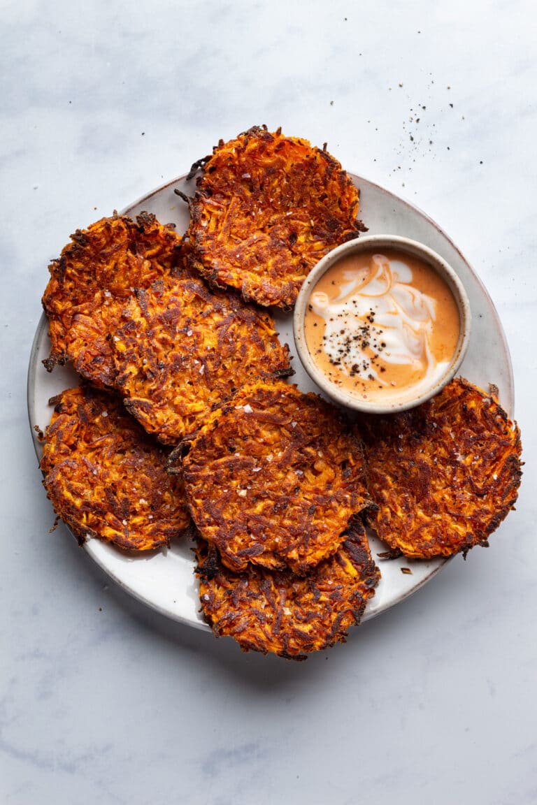 Galettes de patate douce d’Ottolenghi