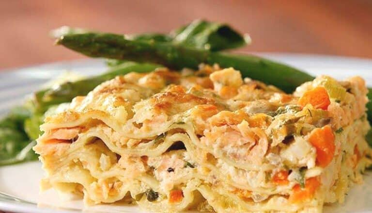 Lasagnes au saumon