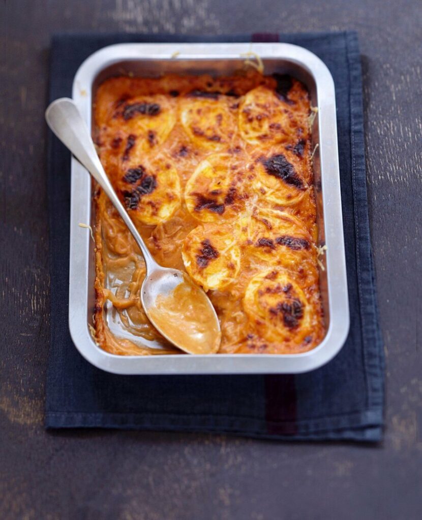 Oeufs durs gratinés