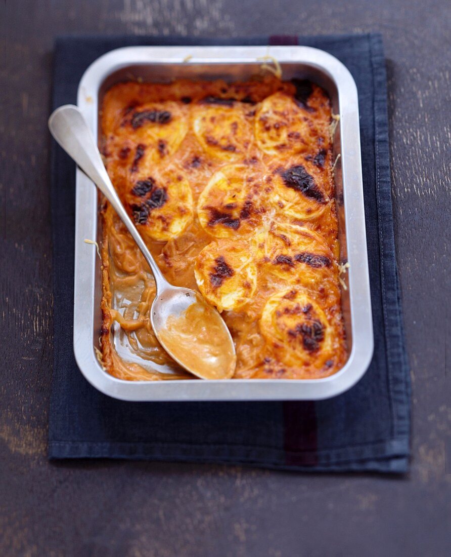 Oeufs durs gratinés