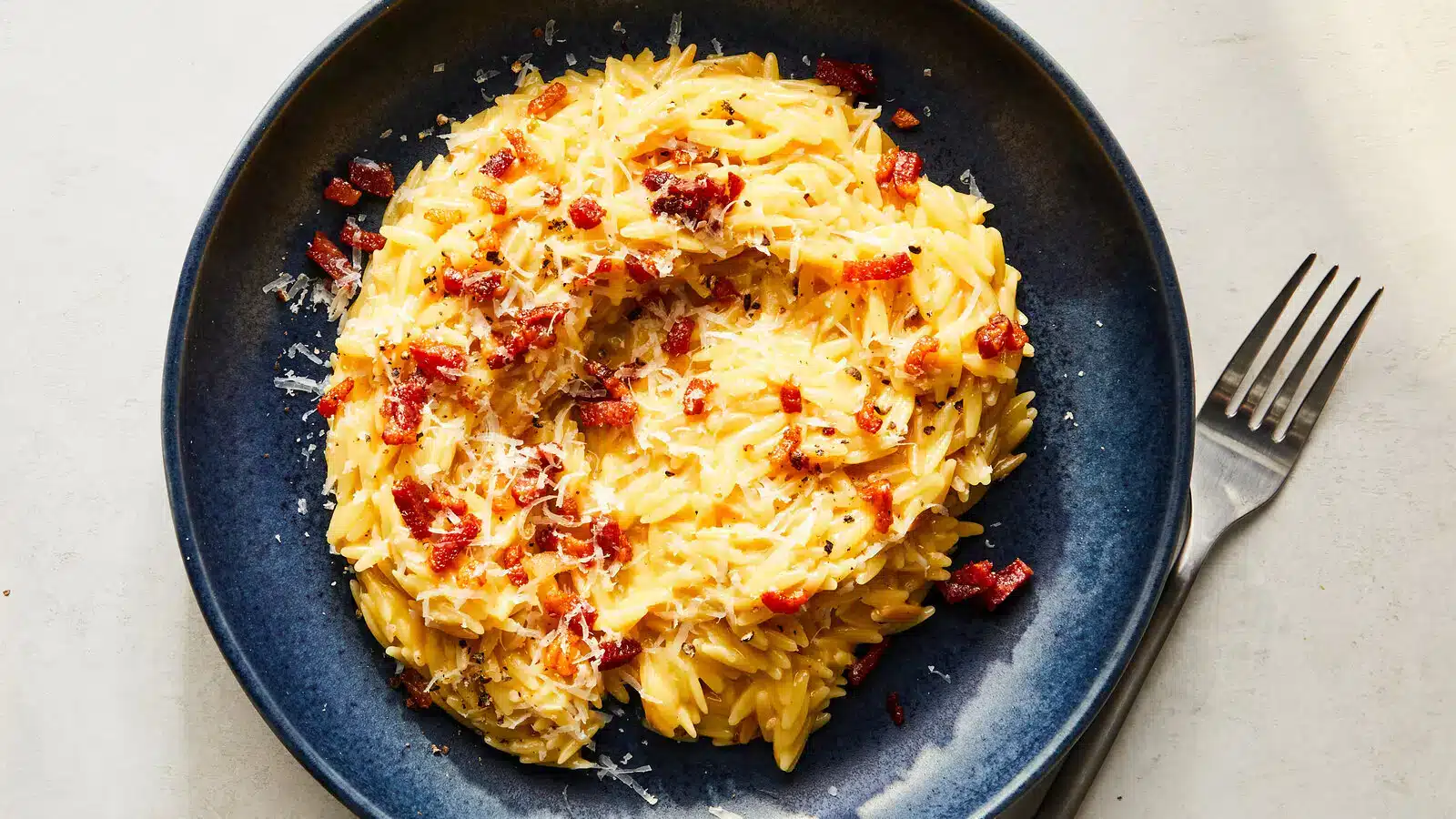 Risotto carbonara