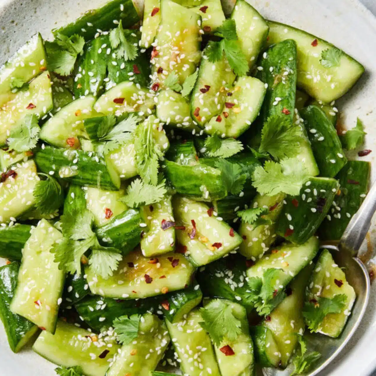 Salade concombre