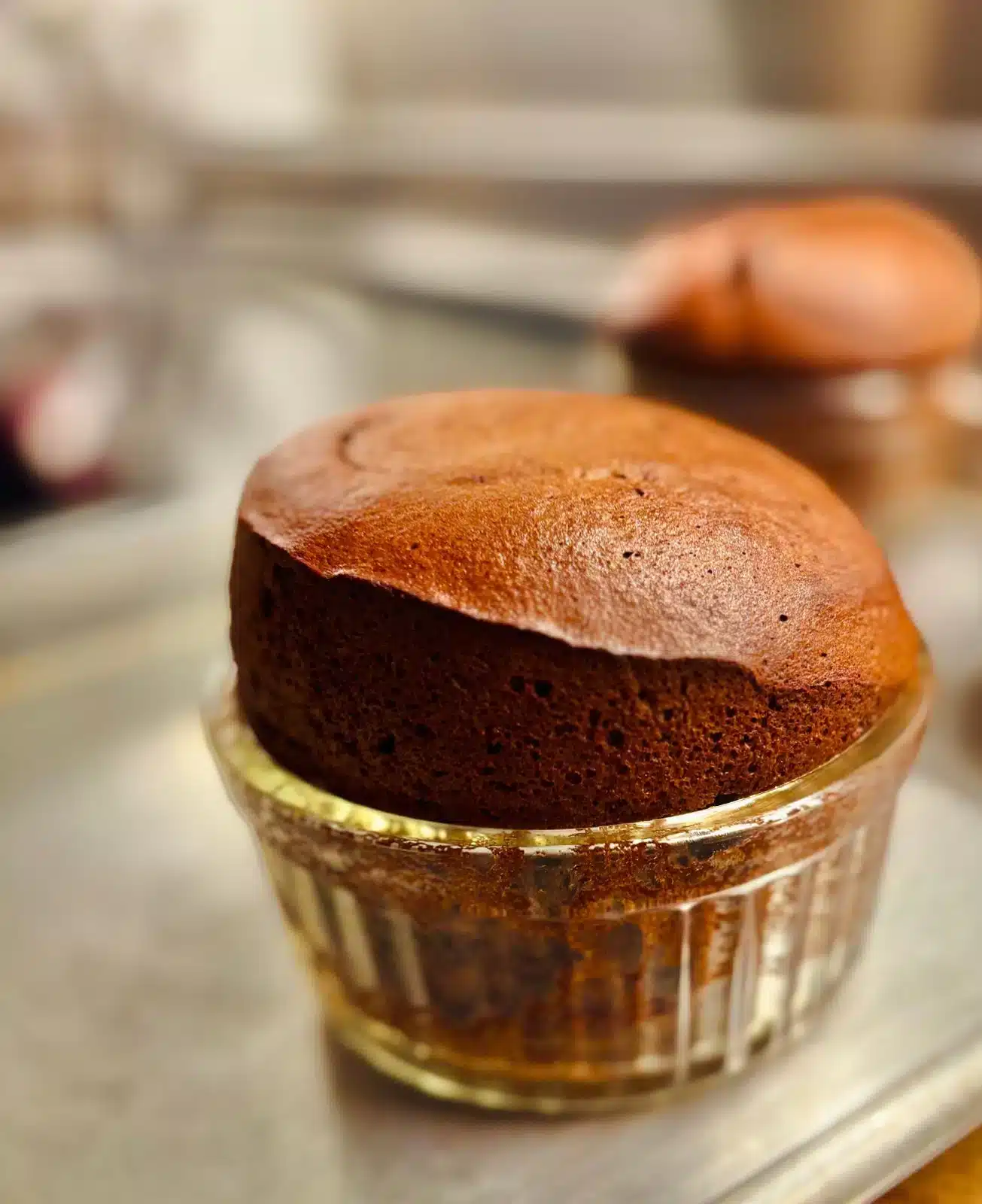 Soufflé au chocolat de Comice