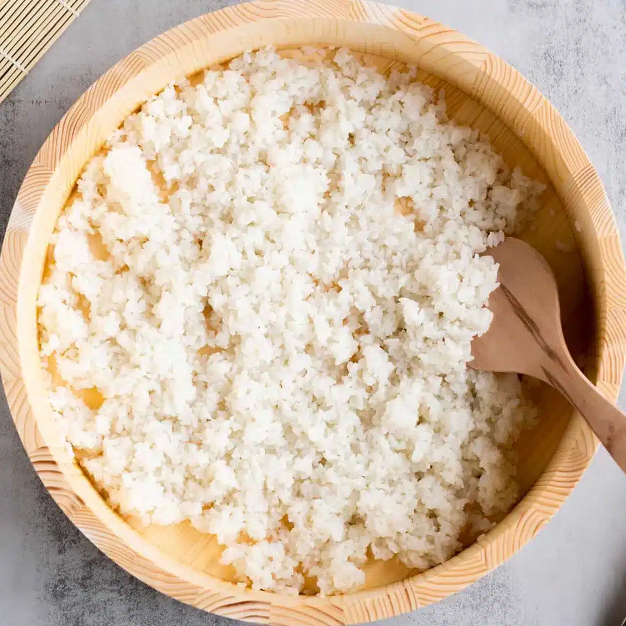 riz à sushi maison comme base