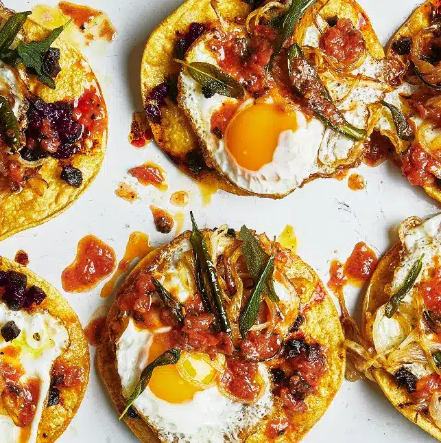 Tostadas oeufs