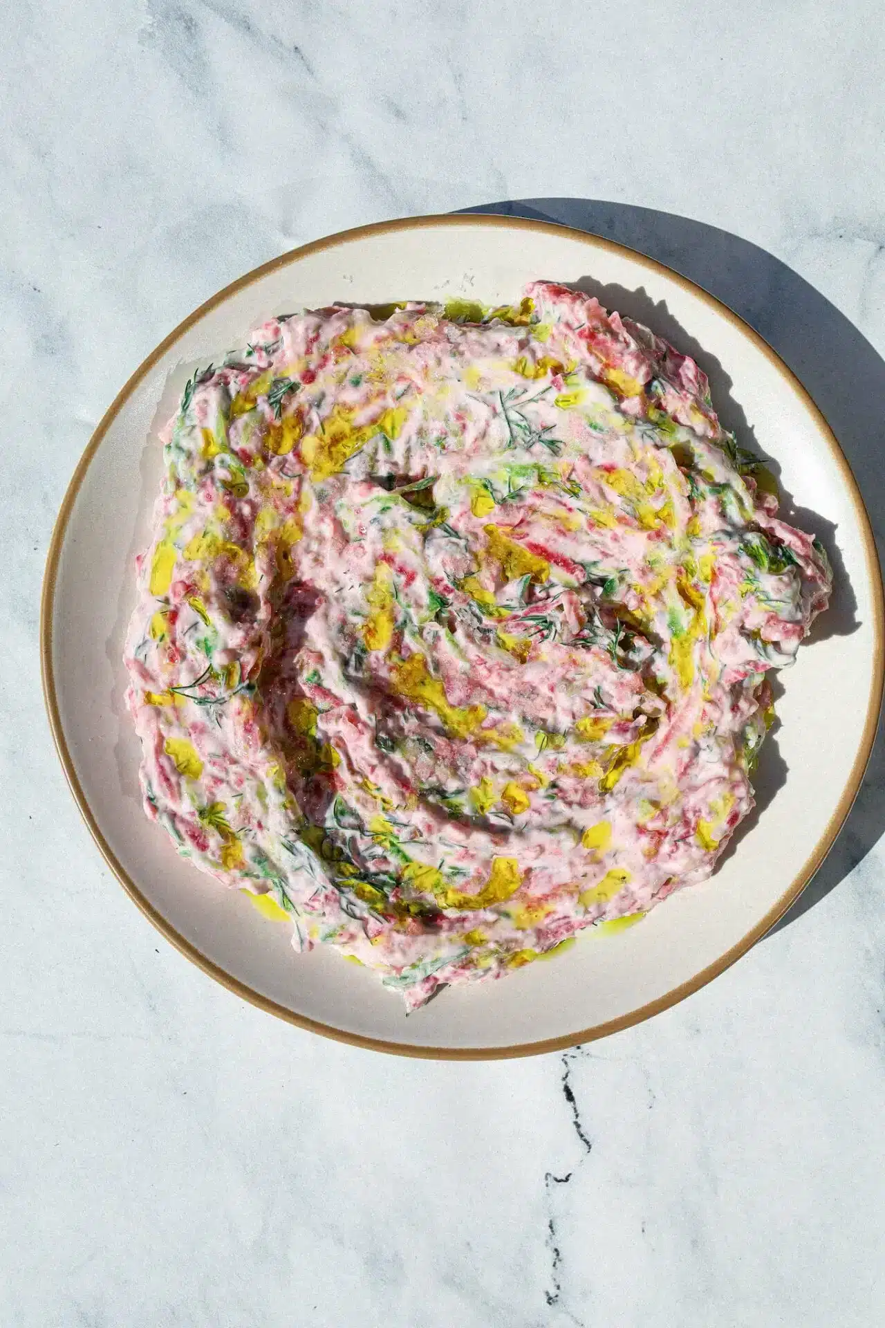 Tzatziki radis rose