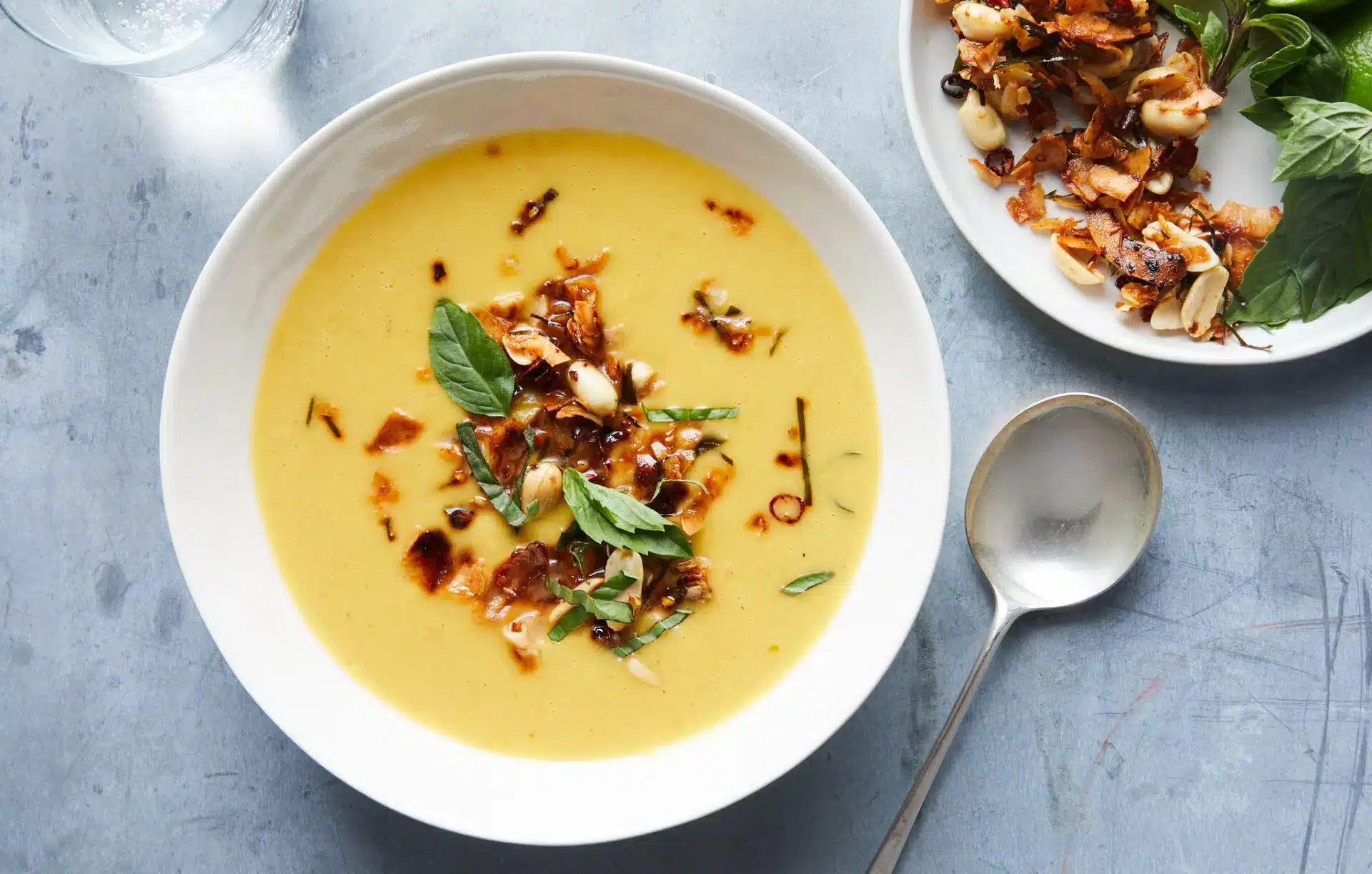 Velouté potiron et citronnelle