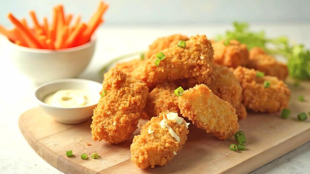 Poulet pané frit