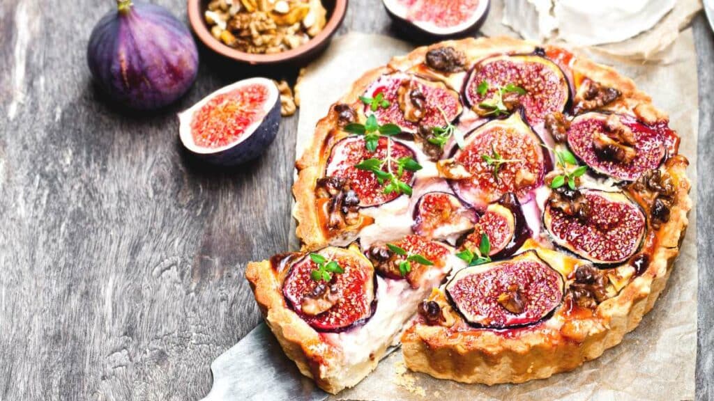 Tarte aux figues