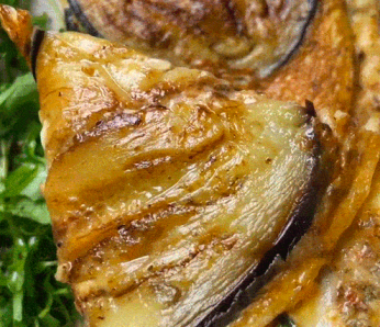 L'omelette qui se prend pour l'aubergine