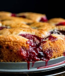 Clafouti prunes