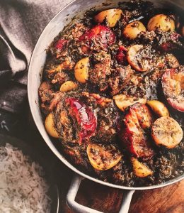 Ragoût agneau, prune et citron de Sabrina Ghayour