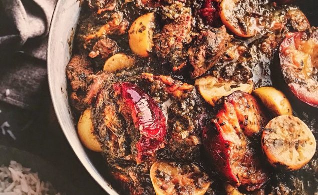 Ragoût agneau, prune et citron de Sabrina Ghayour
