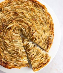Tarte artichaut Mauro Colagreco
