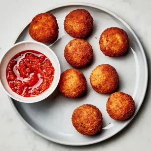 Arancini à la mozzarella