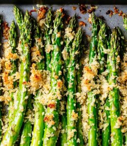 Asperges au parmesan