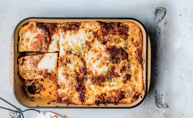 Aubergines Parmigiana