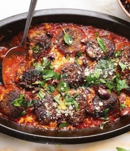 Boulettes d'aubergine d'Ottolenghi