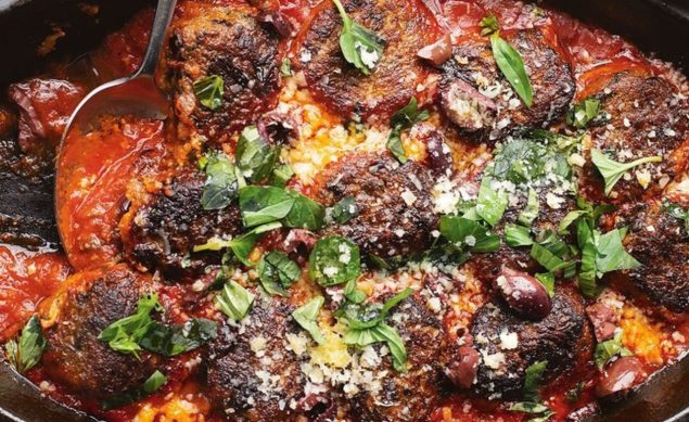 Boulettes d'aubergine d'Ottolenghi
