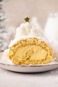 Bûche Coco-Mangue express