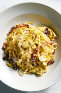 Carbonara artichauts