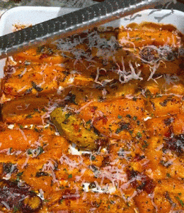 Carottes parmesan