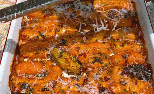 Carottes parmesan