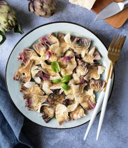 Salade d’artichauts et parmesan