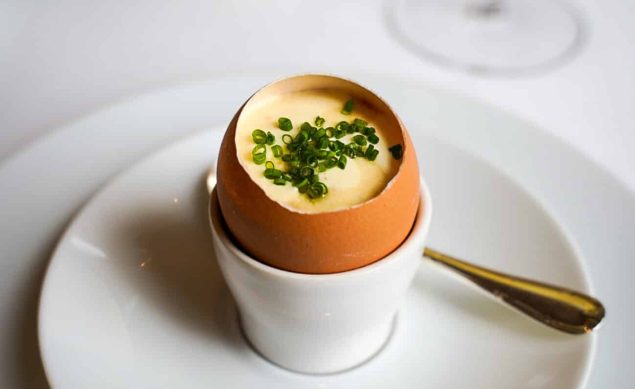 Chaud-froid d’œuf d’Alain Passard