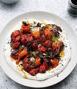Chaud-froid de tomates cerises d’Ottolenghi