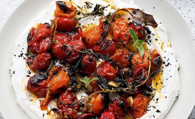 Chaud-froid de tomates cerises d’Ottolenghi