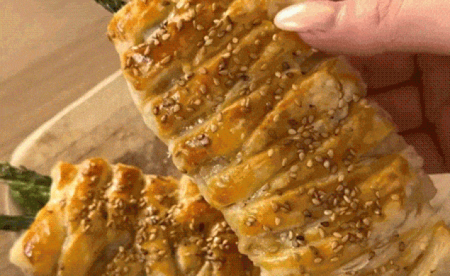 Feuilletés asperges