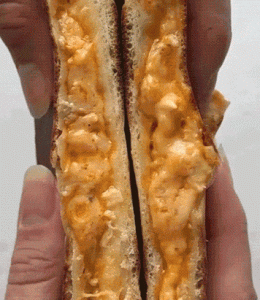Cheese naan poulet curry