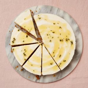 Cheesecake au miel d’Ottolenghi