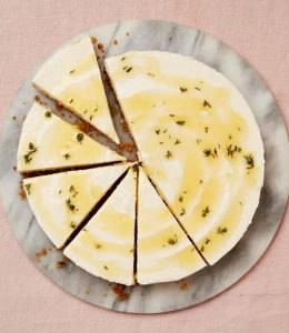 Cheesecake au miel d’Ottolenghi