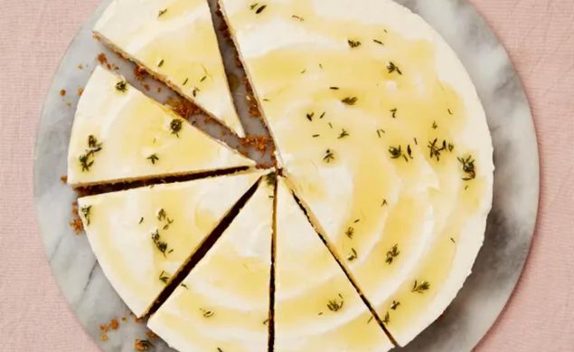 Cheesecake au miel d’Ottolenghi