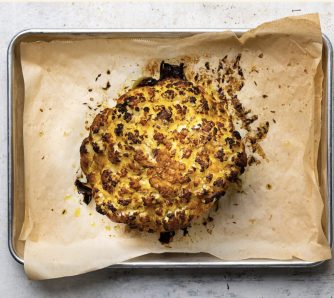 Chou fleur rôti Ottolenghi