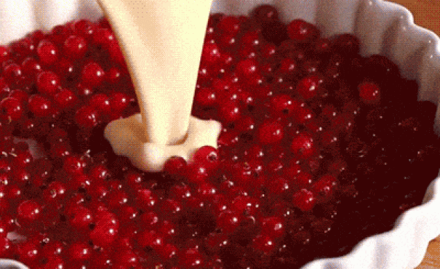 Clafoutis groseilles