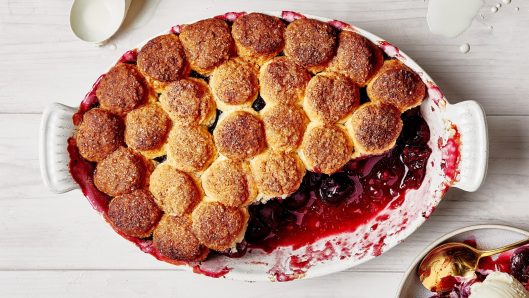 Cobbler aux fruits