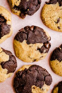 Cookies au chocolat et beurre de cacahuète