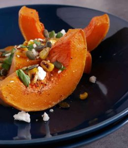 Courge maïs et feta