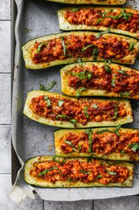 Courgettes farcies
