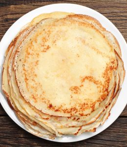 Crêpes sans gluten