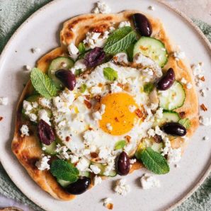 Le Flatbread à la grecque